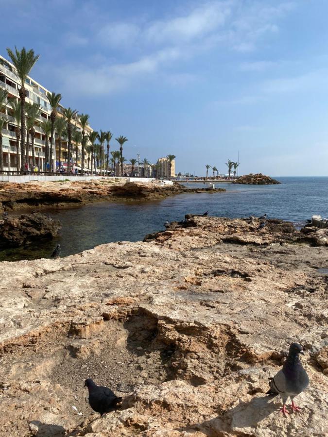 Appartement Vue Laterale Mer Torrevieja Bagian luar foto
