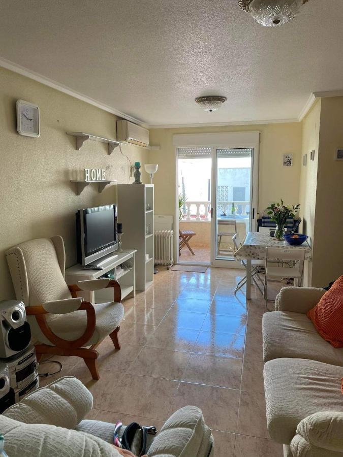 Appartement Vue Laterale Mer Torrevieja Bagian luar foto